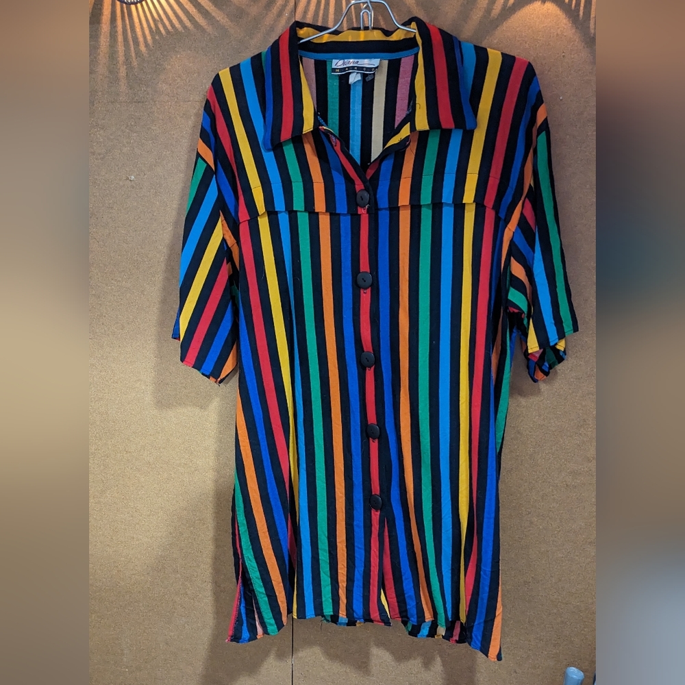Colorful Striped Shirt